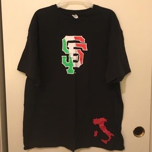 SF Giants Italian Heritage night tee XL